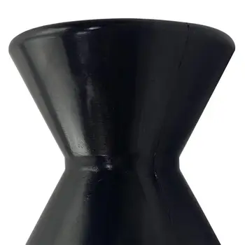Насадка для носового ролика 3,5 дюйма, профессиональная черная, заменяет детали для прицепа для лодок со стабильной производительностью, аксессуары для носового ролика для прицепа
